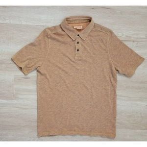 Carbon2Cobalt Mens Polo Size Small Short Sleeve Orange